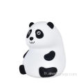Panda Cartoon Silicone LED Baby Night lampe